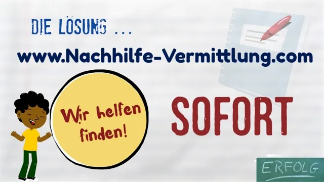 Nachhilfe Vermittlung Youtube Video :
Hinweis: Es wird eine Verbindung zum Youtube Server (https://www.youtube-nocookie.com)
hergestellt. Es wird dadurch kein Cookie gesetzt, aber es wird Ihre IP übertragen. Wenn Sie dies nicht wünschen,
dürfen Sie hier nicht klicken. youtube-nachhilfe-vermittlung-preview
